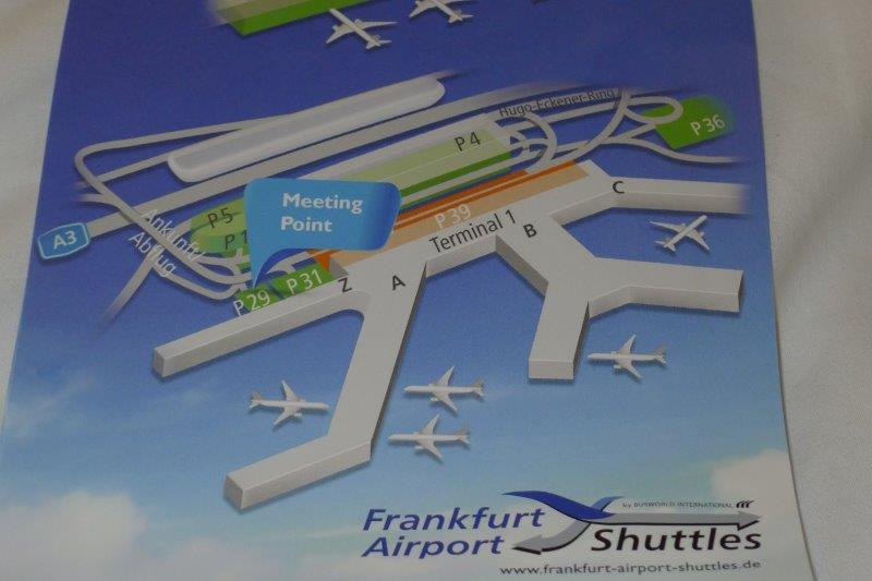 Frankfurt airport map P29