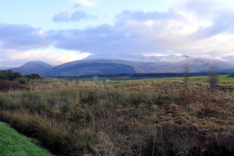 view of the Highlands mountains