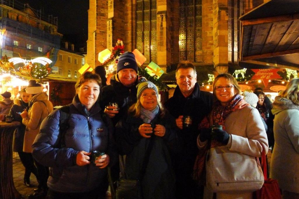 Drinking gluhwein