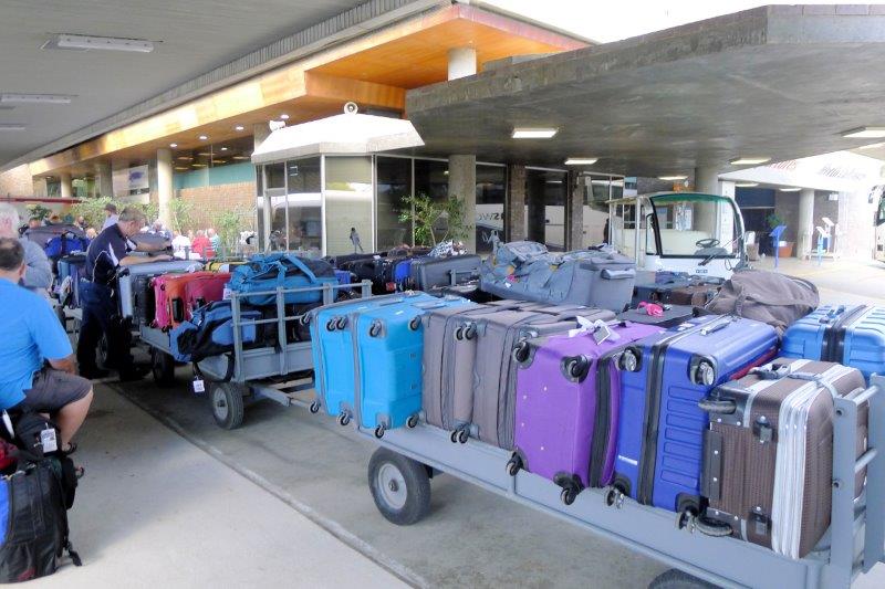 luggage to be stored