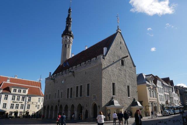 Tallinn Town Hall in city center