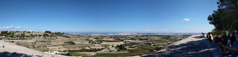 panoramic view of Malta